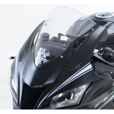 R&G Racing Mirror Blanking Plates for Kawasaki ZX10-R '16-18